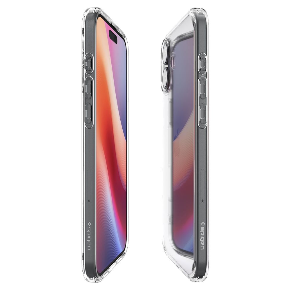 Pouzdro pro Apple iPhone 16 Plus, Spigen, Ultra Hybrid, Průhledné