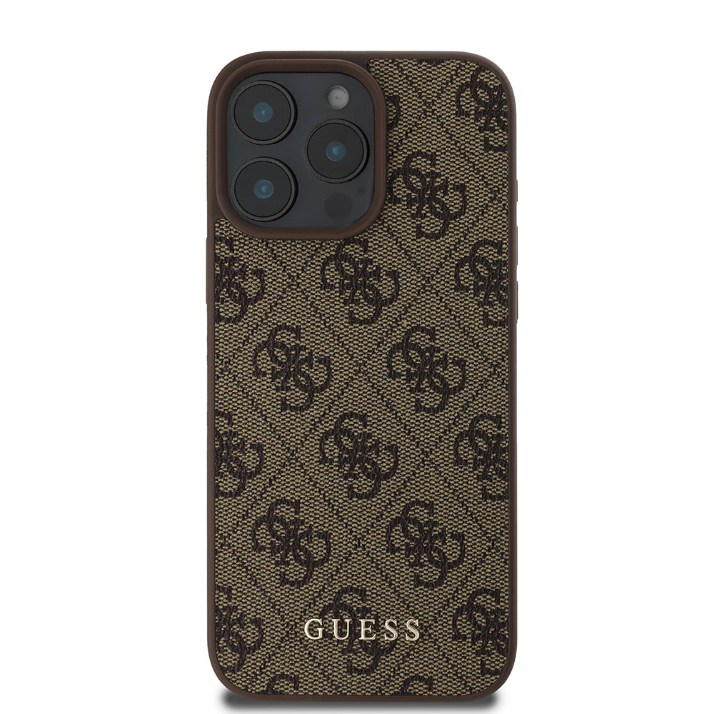 Pouzdro pro Apple iPhone 16 Pro, Guess, 4G Classic, Černá