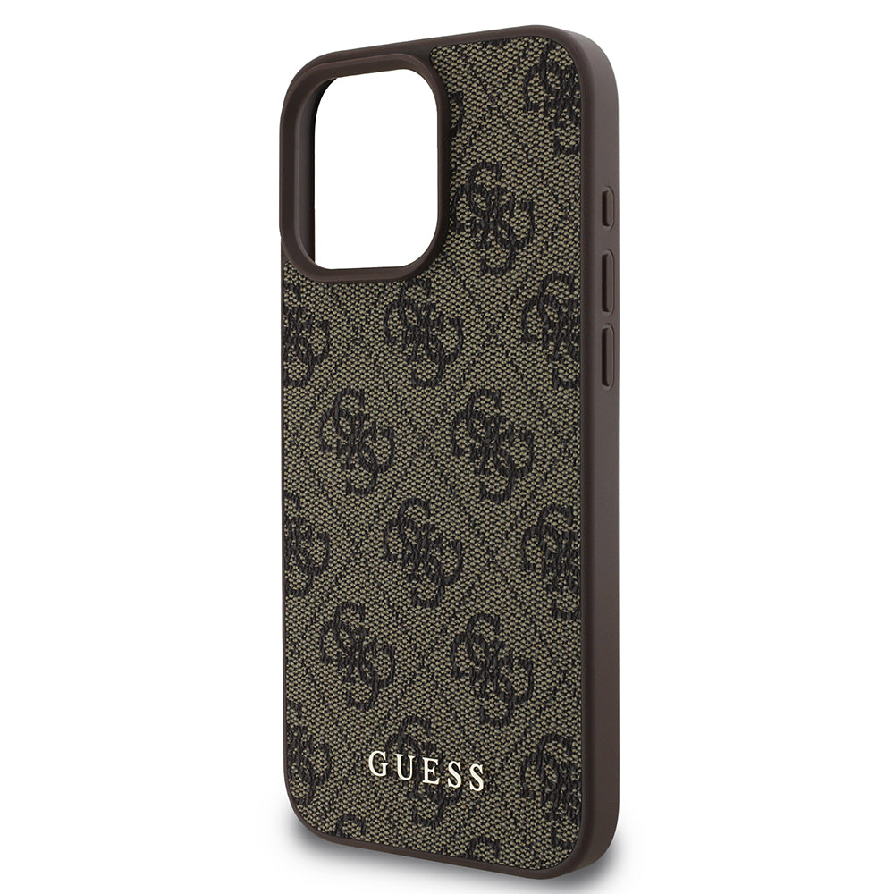 Pouzdro pro Apple iPhone 16 Pro, Guess, 4G Classic, Černá