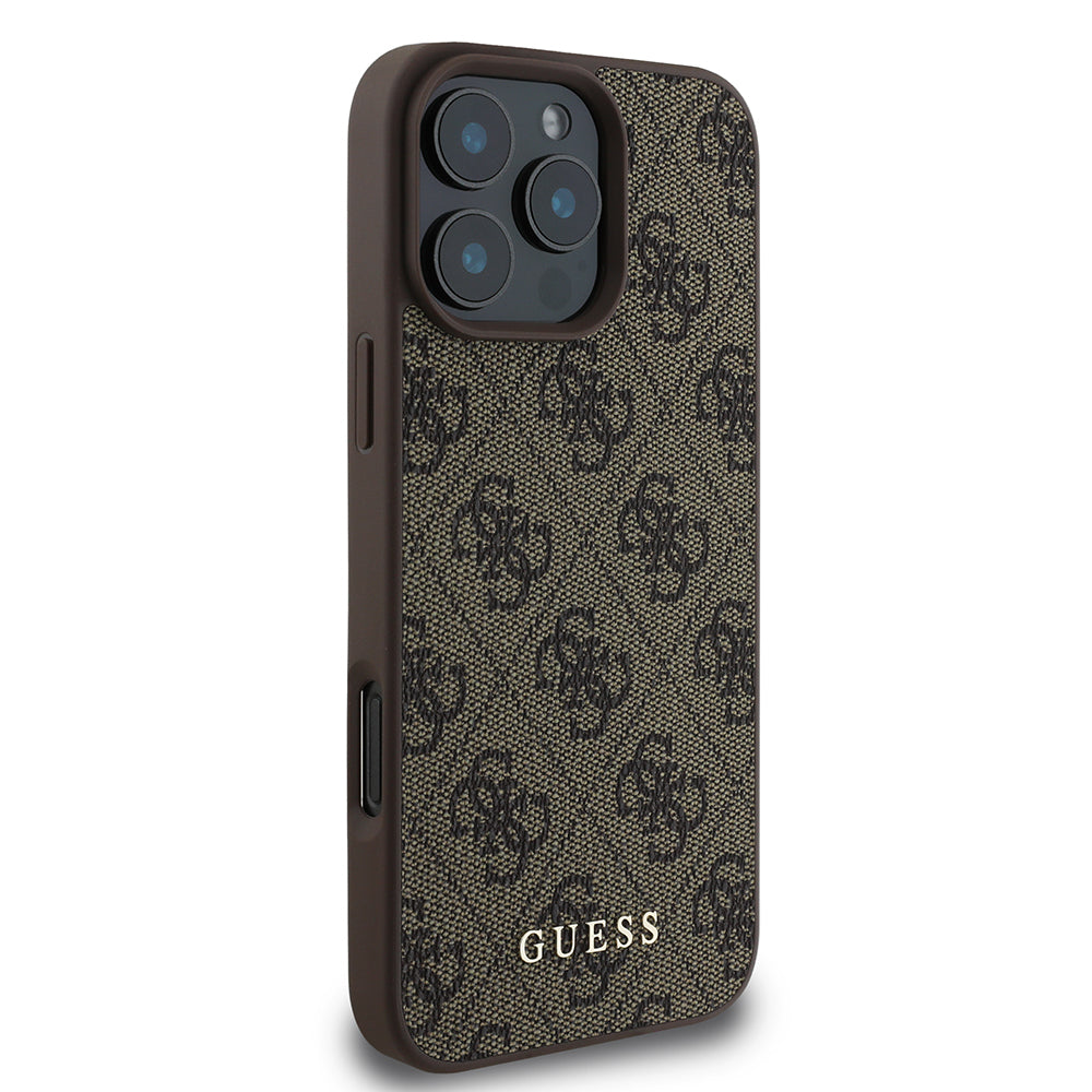 Pouzdro pro Apple iPhone 16 Pro, Guess, 4G Classic, Černá
