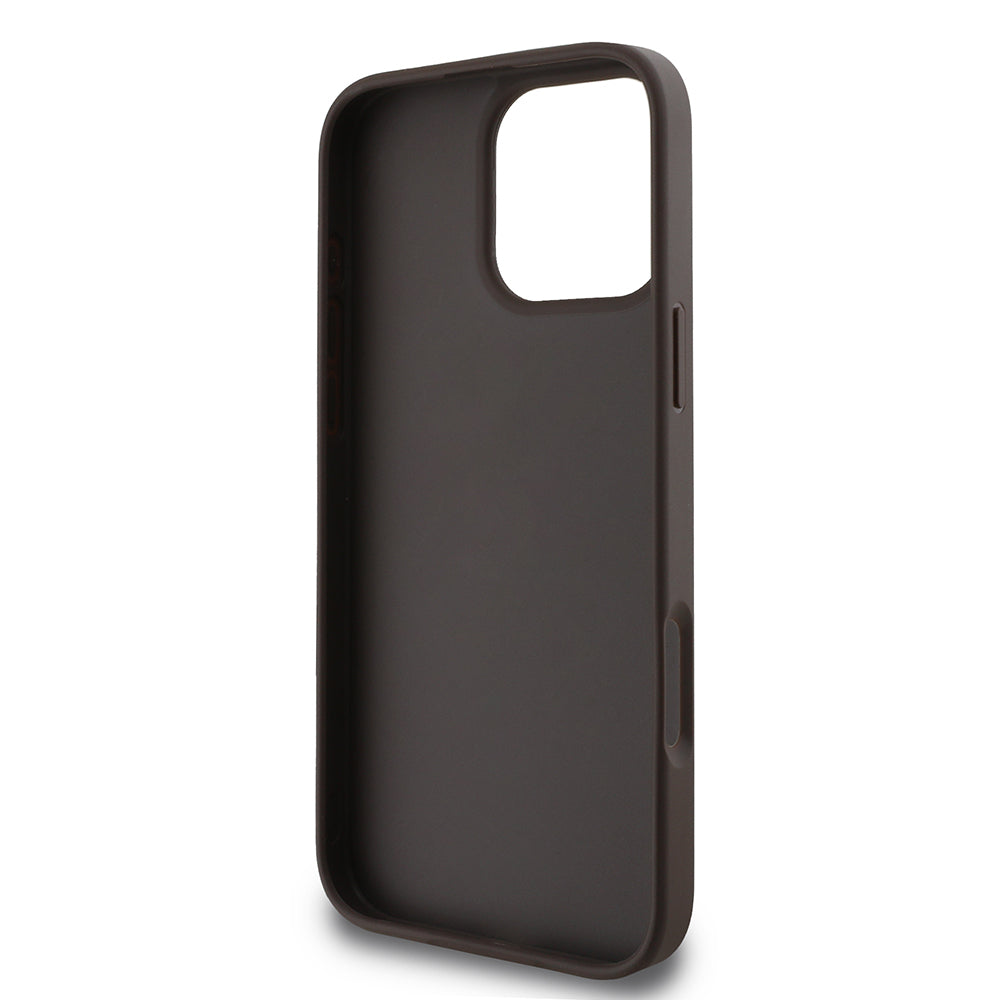 Pouzdro pro Apple iPhone 16 Pro Max, Guess, 4G Classic, Černá