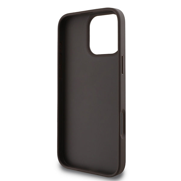 Pouzdro pro Apple iPhone 16 Pro Max, Guess, 4G Classic, Růžové