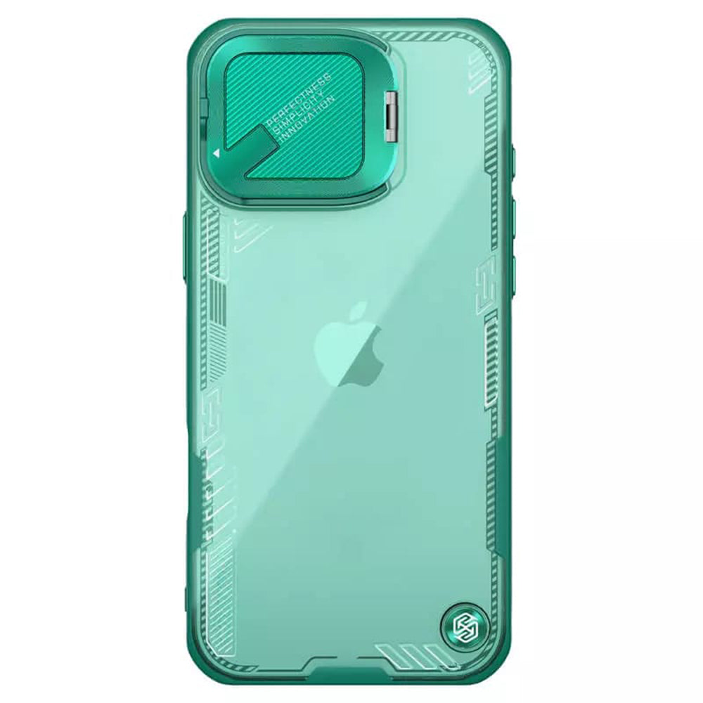 Pouzdro pro Apple iPhone 16 Pro Max, Nillkin, Iceblade Prop (bez výřezu na kameru), zelené