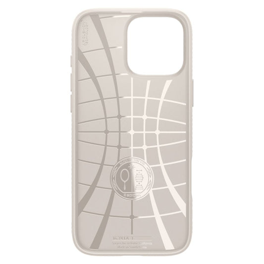 Pouzdro pro Apple iPhone 16 Pro Max, Spigen, Liquid Air, Bežové