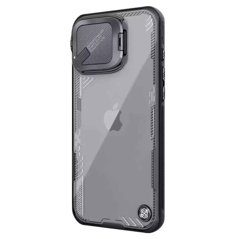 Pouzdro pro Apple iPhone 16 Pro, Nillkin, Iceblade Prop (bez výřezu na kameru), černé