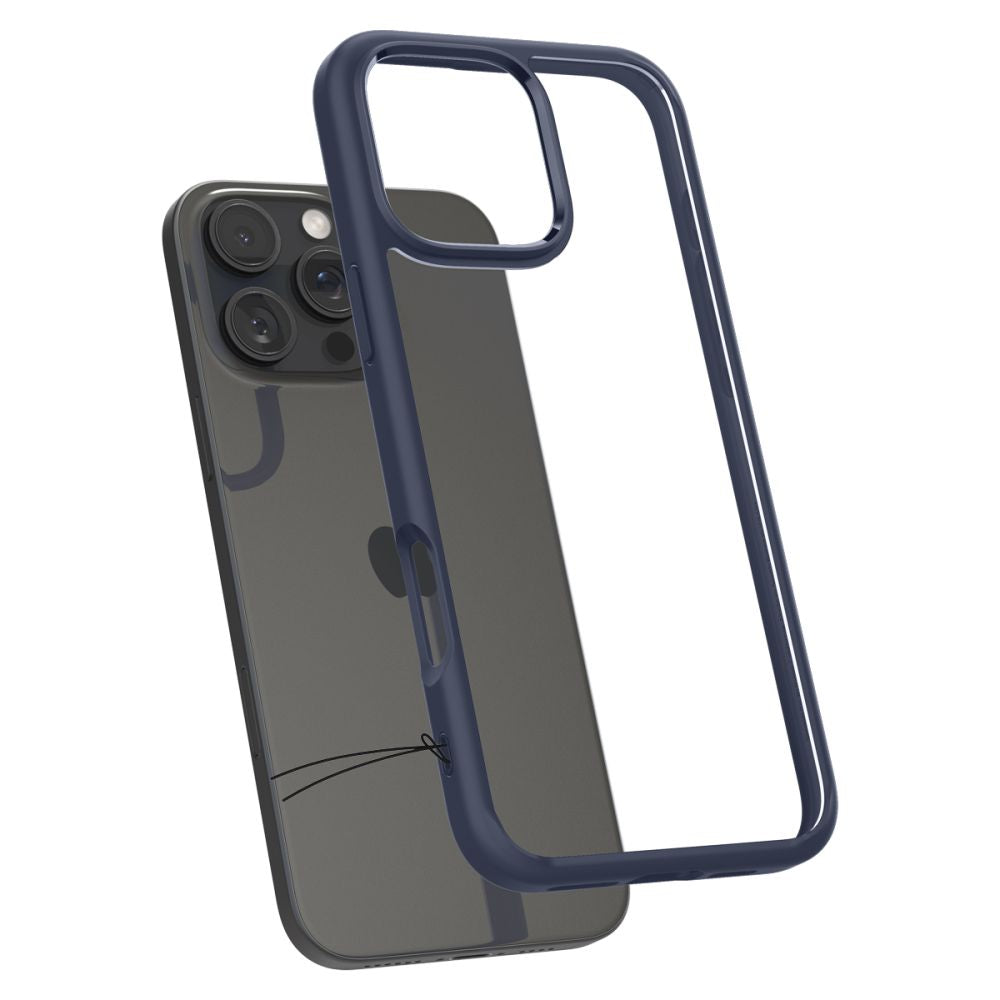 Pouzdro pro Apple iPhone 16 Pro, Spigen, Ultra Hybrid, Námořnická modř ACS08126
