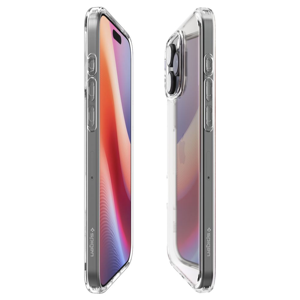 Pouzdro pro Apple iPhone 16 Pro, Spigen, Ultra Hybrid, Transparentní ACS08121