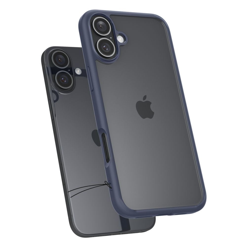 Pouzdro pro Apple iPhone 16, Spigen, Ultra Hybrid, Námořnická modř