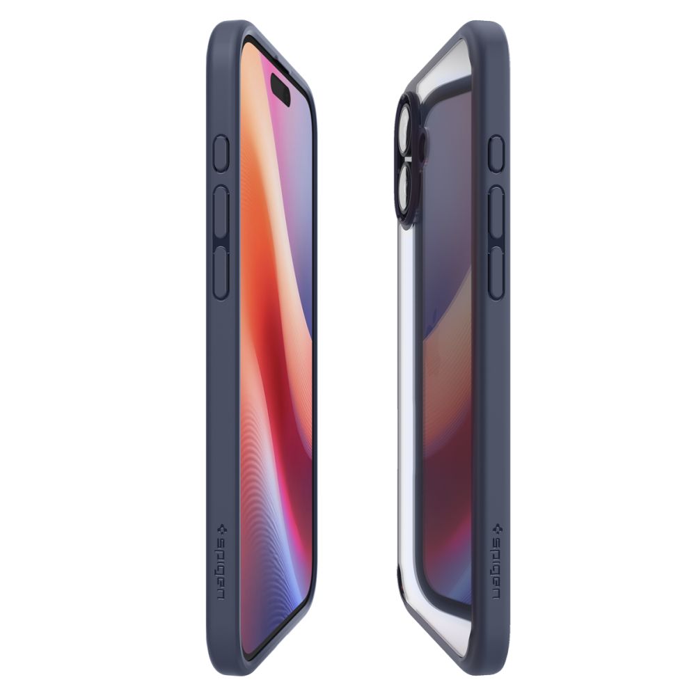 Pouzdro pro Apple iPhone 16, Spigen, Ultra Hybrid, Námořnická modř