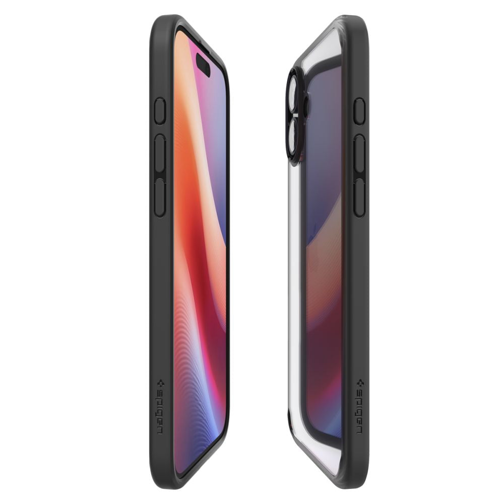 Pouzdro pro Apple iPhone 16, Spigen, Ultra Hybrid, Matně černé ACS08201