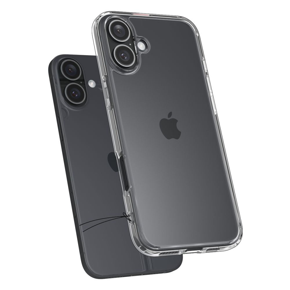 Pouzdro pro Apple iPhone 16, Spigen, Ultra Hybrid, Transparentní ACS08197