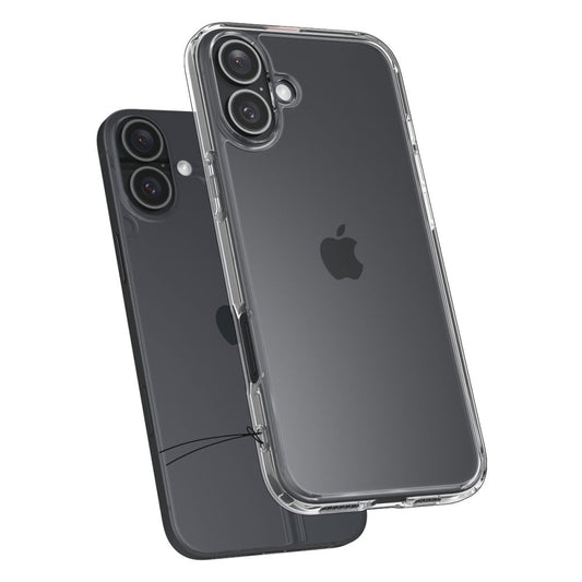 Case for Apple iPhone 16, Spigen, Ultra Hybrid, Transparent
