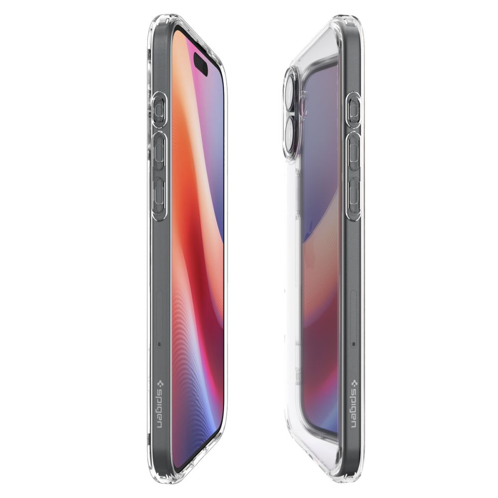 Pouzdro pro Apple iPhone 16, Spigen, Ultra Hybrid, Transparentní ACS08197