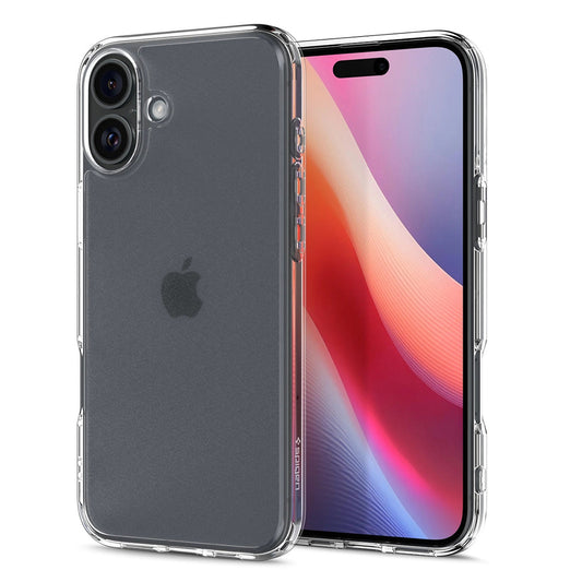 Pouzdro pro Apple iPhone 16, Spigen, Ultra Hybrid, Matně průhledné