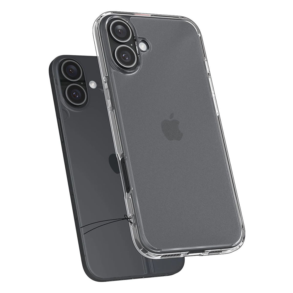 Pouzdro pro Apple iPhone 16, Spigen, Ultra Hybrid, Matně průhledné ACS08199