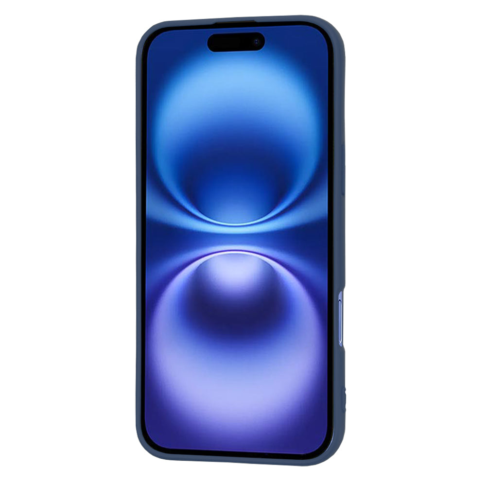 Pouzdro pro Apple iPhone 16, Techsuit, SoftFlex, Námořnická modř