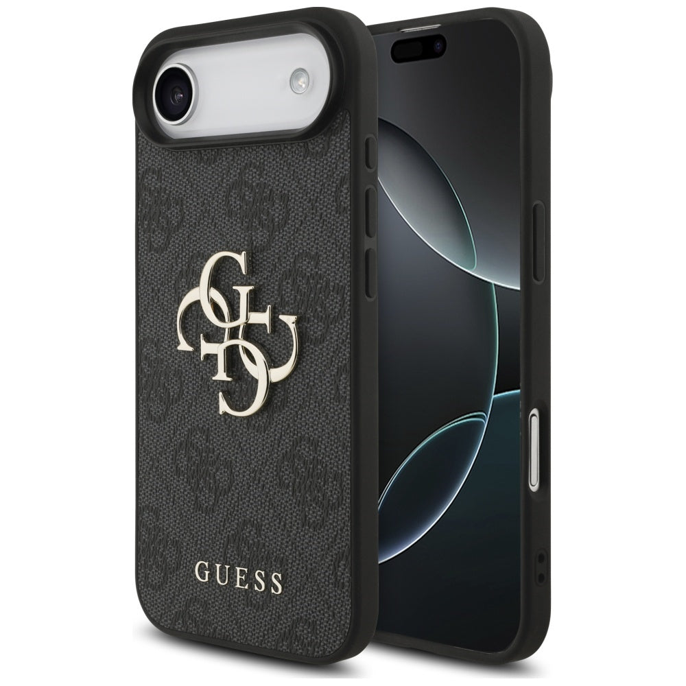 Pouzdro pro Apple iPhone 17 Air, Guess, 4G Big Logo, Černá