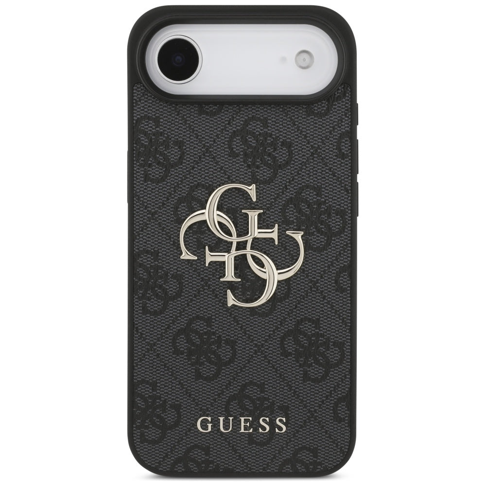 Pouzdro pro Apple iPhone 17 Air, Guess, 4G Big Logo, Černá