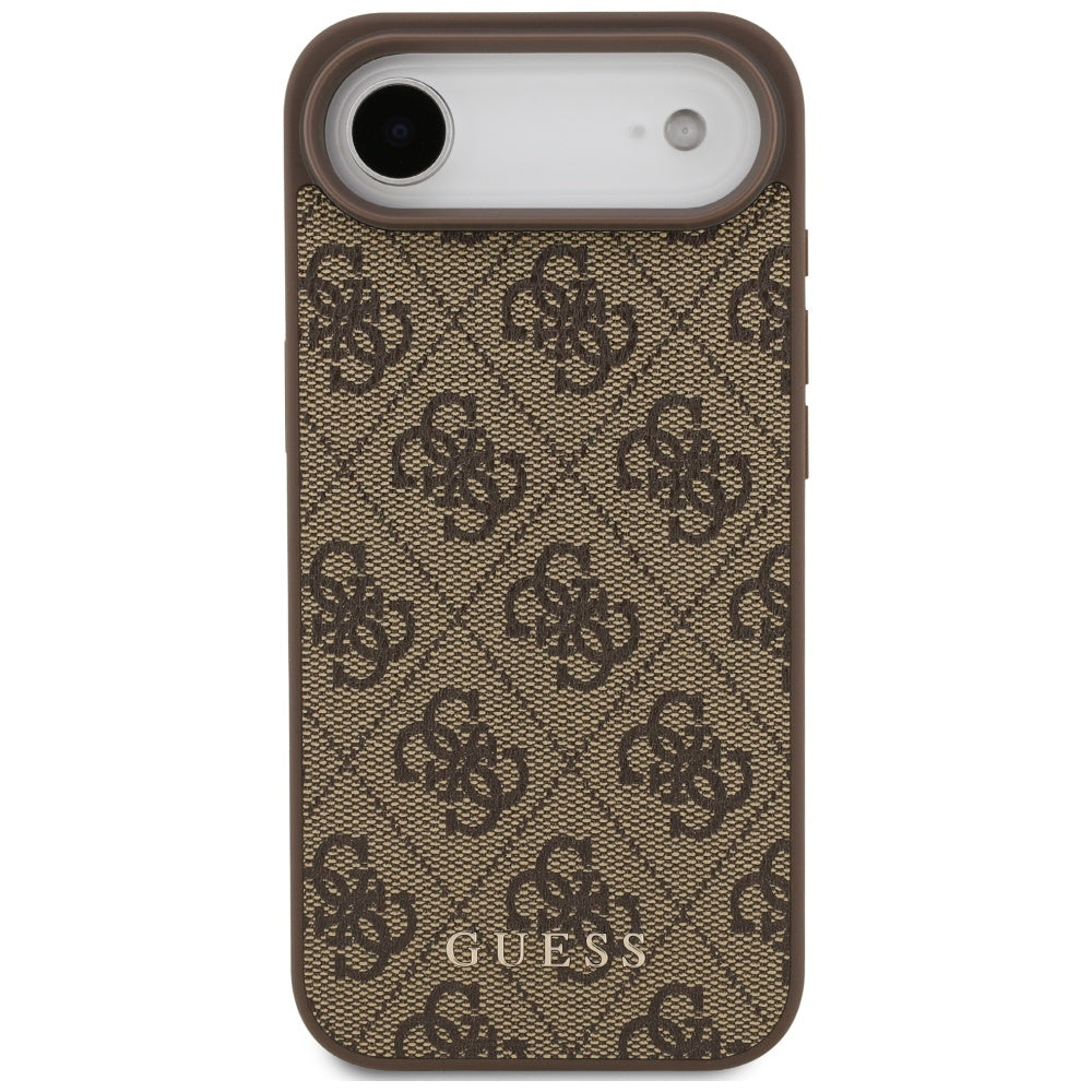 Pouzdro pro Apple iPhone 17 Air, Guess, 4G Classic, Hnědá