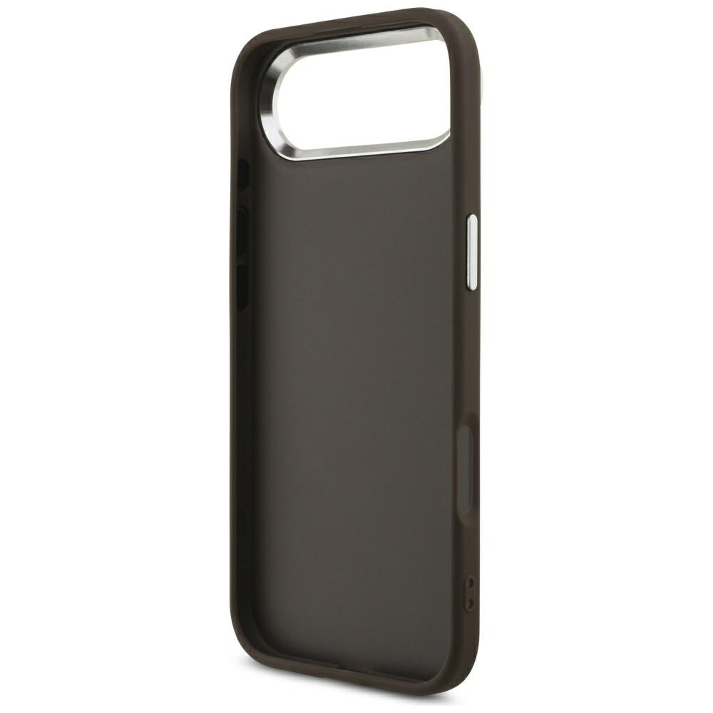 Pouzdro pro Apple iPhone 17 Air, Guess, Big 4G Logo Classic, Hnědo Stříbrné