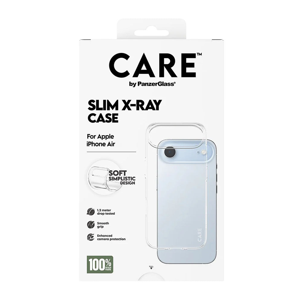 Pouzdro pro Apple iPhone 17 Air, PanzerGlass, Care Fashionable X-ray, Průhledné