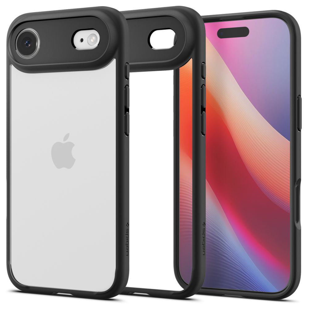 Pouzdro pro Apple iPhone 17 Air, Spigen, Ultra Hybrid, Matně černé ACS10310
