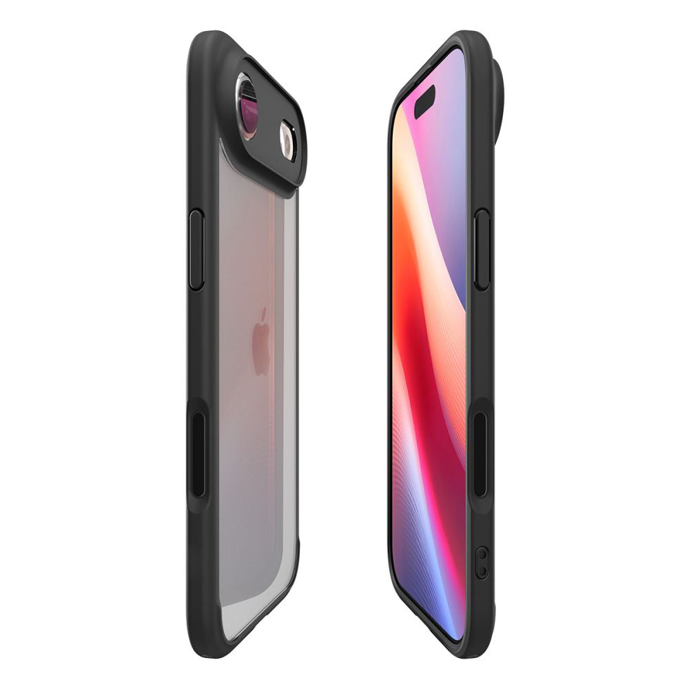 Pouzdro pro Apple iPhone 17 Air, Spigen, Ultra Hybrid, Matně černé ACS10310