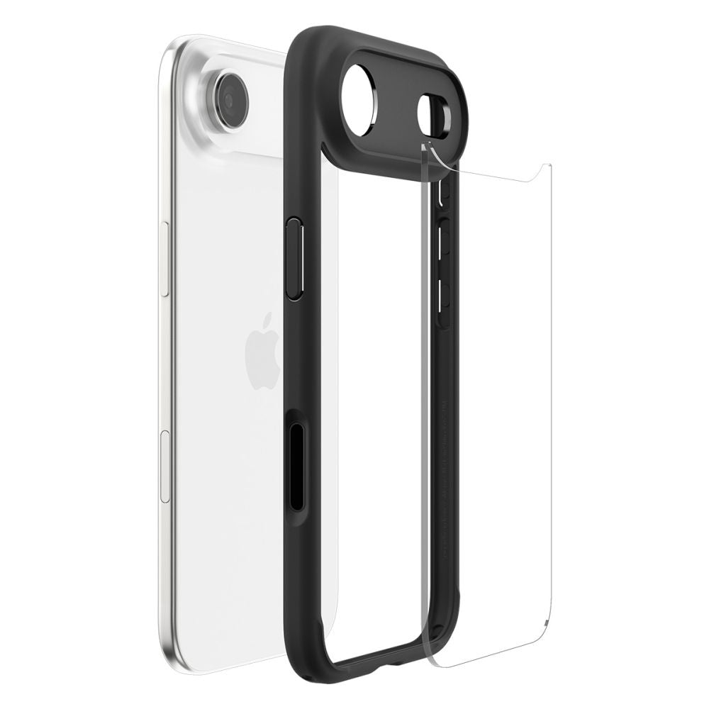 Pouzdro pro Apple iPhone 17 Air, Spigen, Ultra Hybrid, Matně černé ACS10310