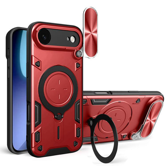 Pouzdro pro Apple iPhone 17 Air, Techsuit, CamGuard Pro, Červené