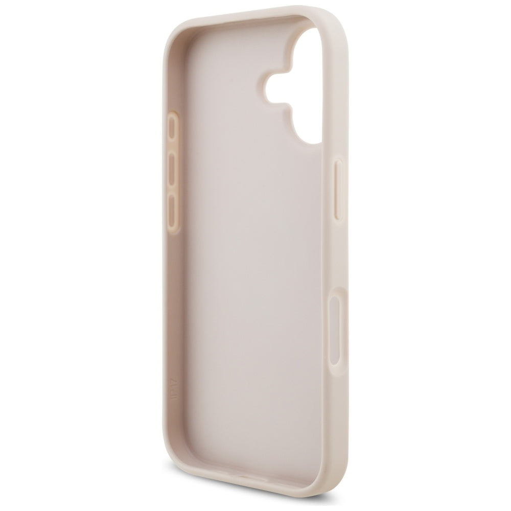 Pouzdro pro Apple iPhone 17, Guess, 4G Big Logo, Růžové