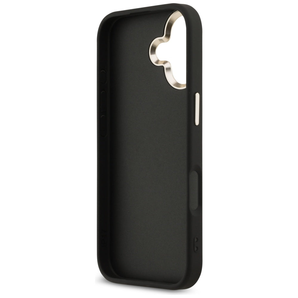 Pouzdro pro Apple iPhone 17, Guess, Big 4G Logo Classic, Černé Zlaté