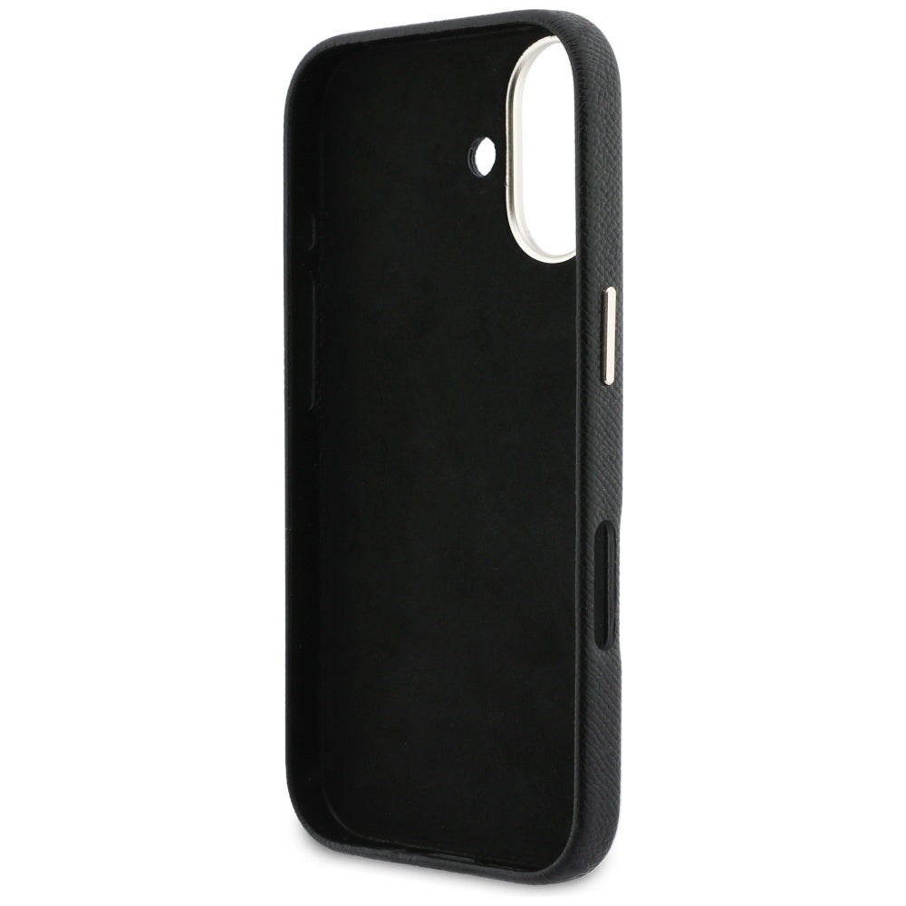 Pouzdro pro Apple iPhone 17, Guess, Resin Logo, Černá