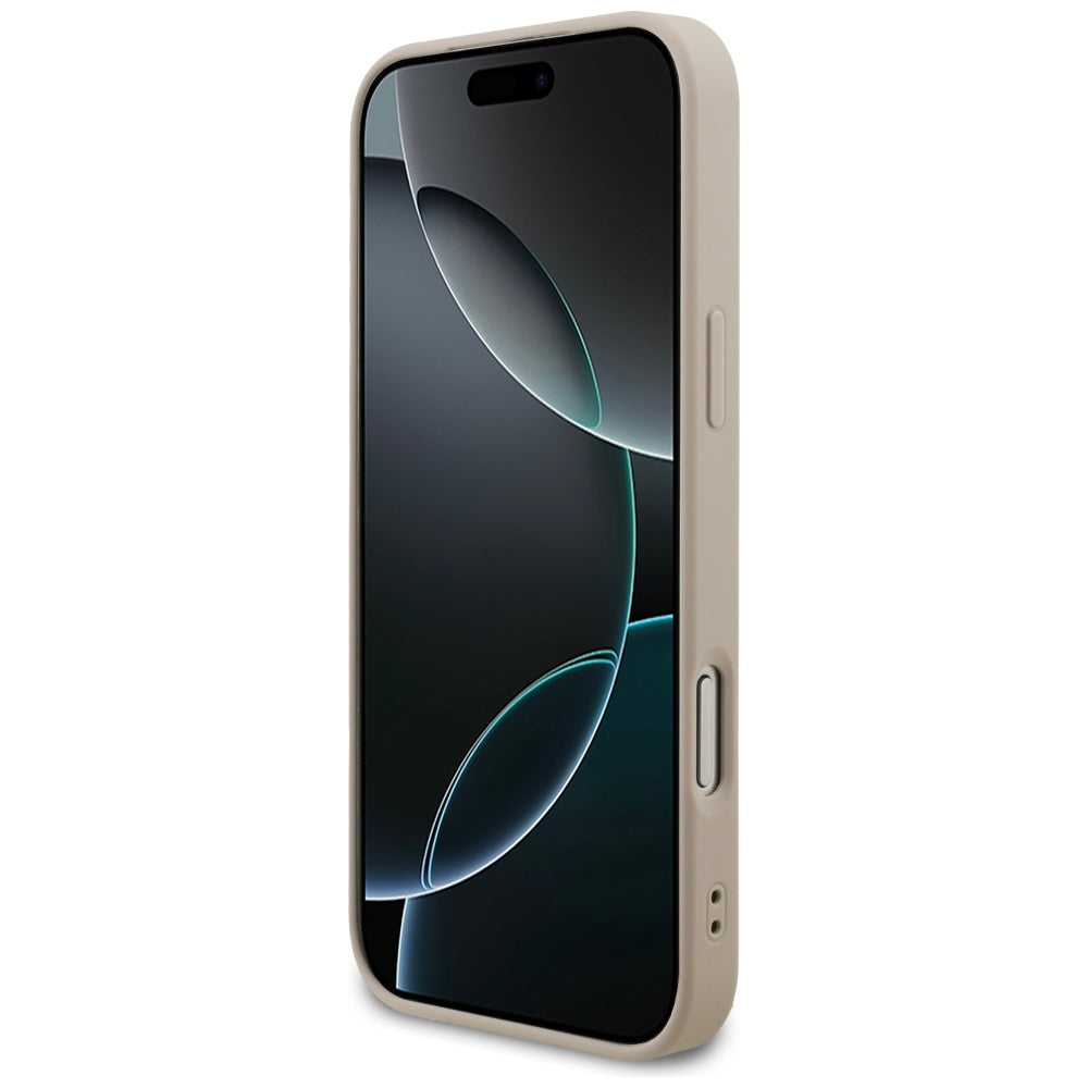 Pouzdro pro Apple iPhone 17 Pro Max, Guess, 4G Classic, Růžové