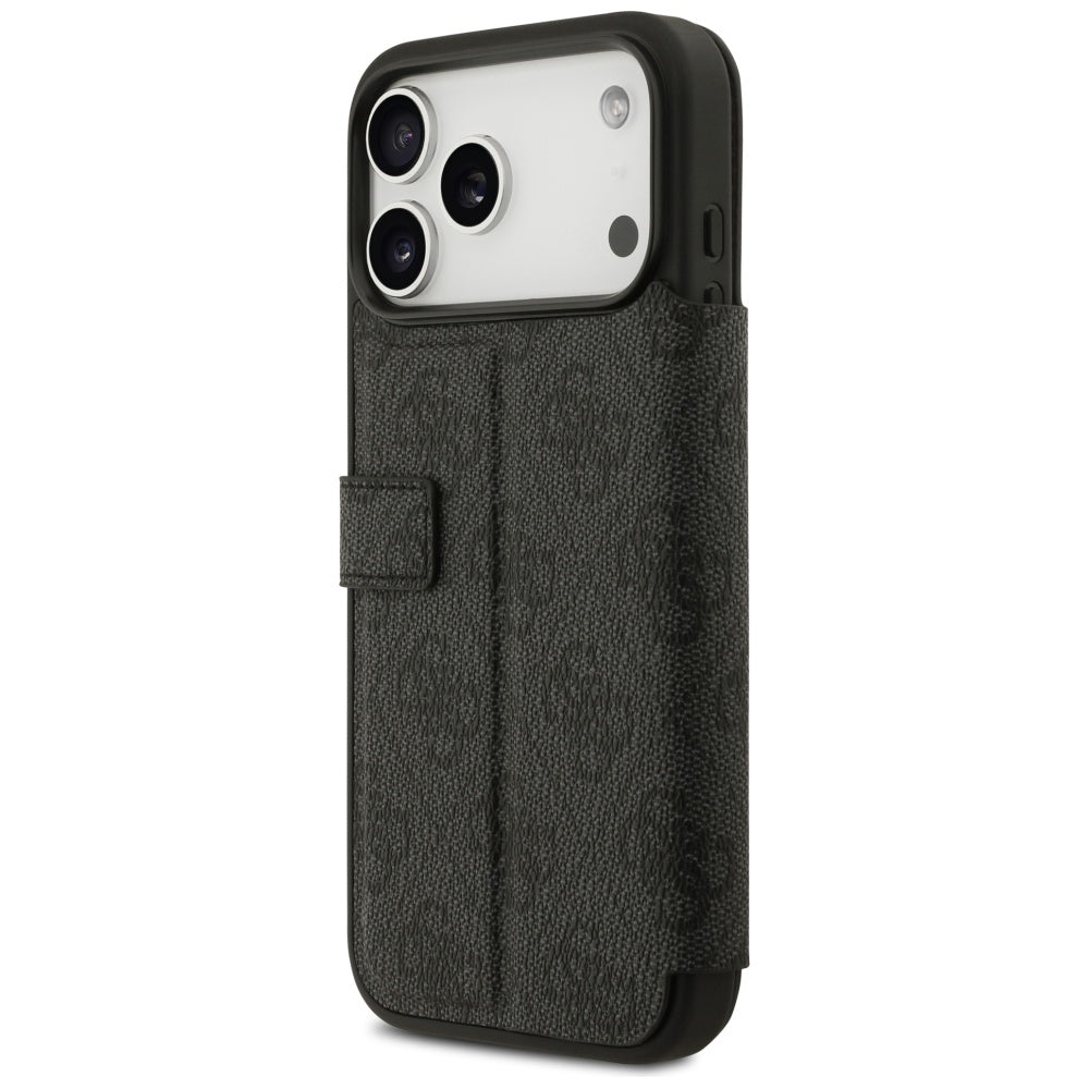 Pouzdro pro Apple iPhone 17 Pro Max, Guess, 4G Metal Logo, Černá
