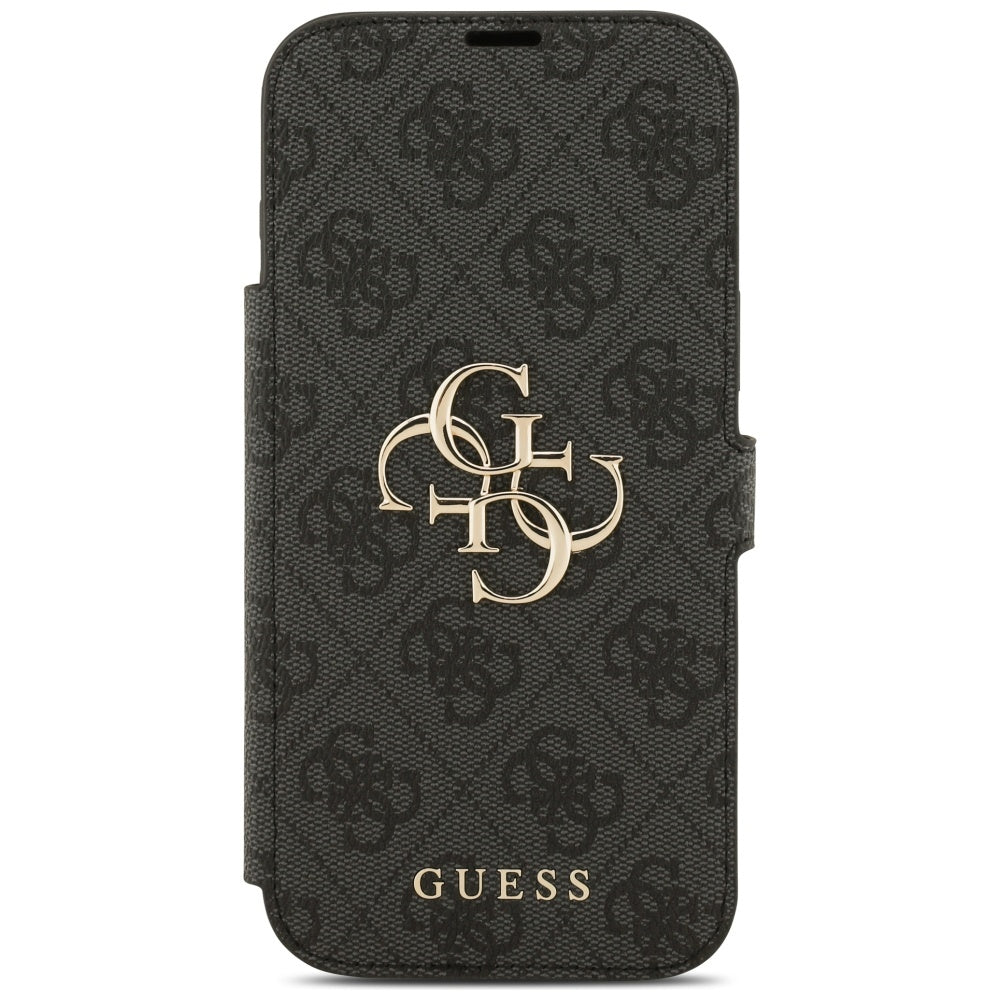 Pouzdro pro Apple iPhone 17 Pro Max, Guess, 4G Metal Logo, Černá
