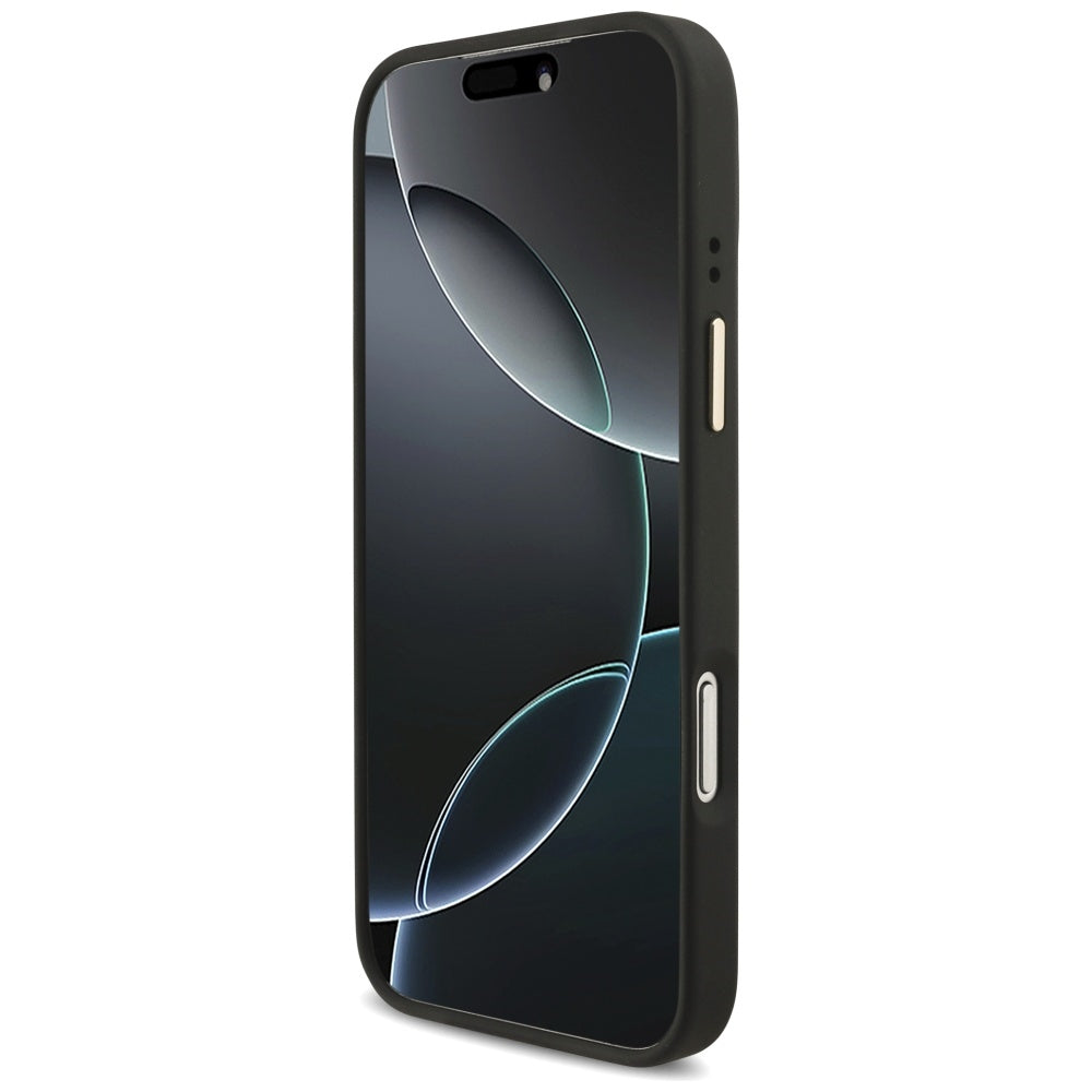 Pouzdro pro Apple iPhone 17 Pro Max, Guess, Big 4G Classic Logo with Big Strap, černé