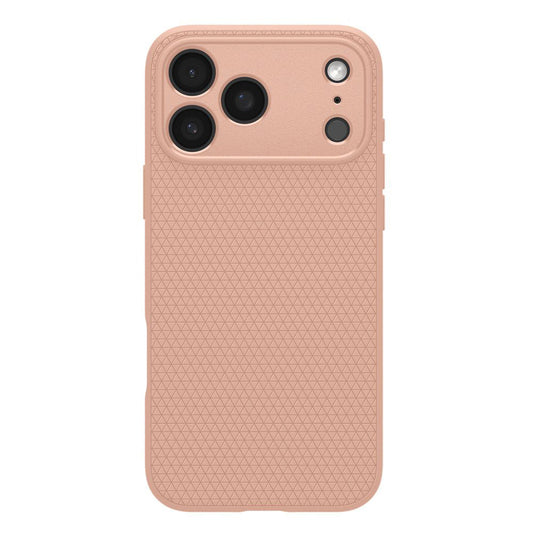 Pouzdro pro Apple iPhone 17 Pro Max, Spigen, Liquid Air, Růžové