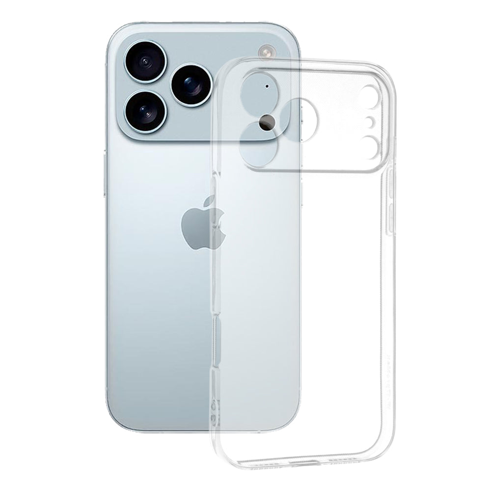 Pouzdro pro Apple iPhone 17 Pro Max, Techsuit, Clear, Transparentní