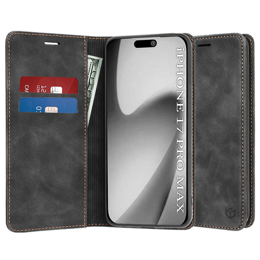 Pouzdro pro Apple iPhone 17 Pro Max, Techsuit, Confy, Černá