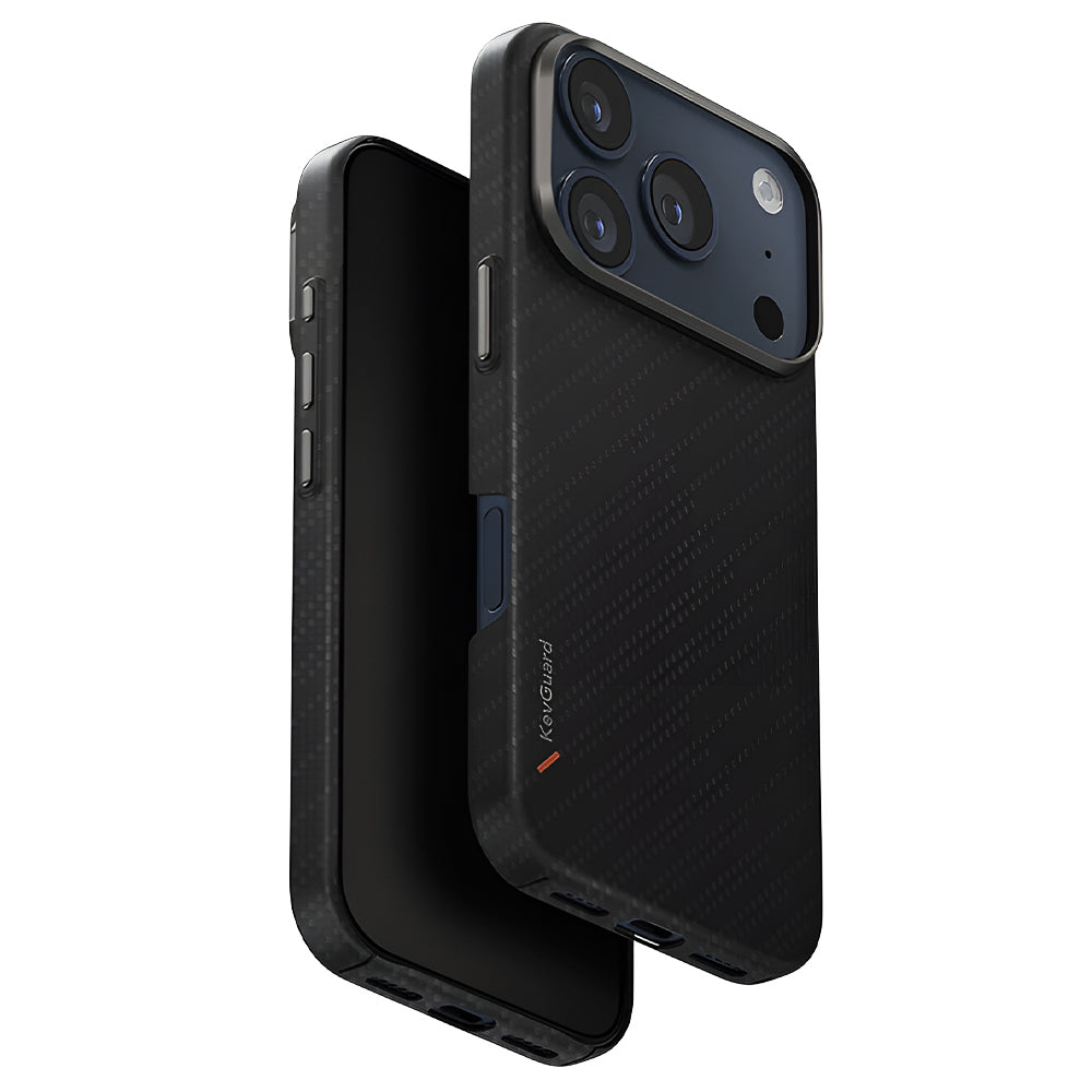 Pouzdro MagSafe pro Apple iPhone 17 Pro Max, UNIQ, Keva MagClick, Tmavě šedé