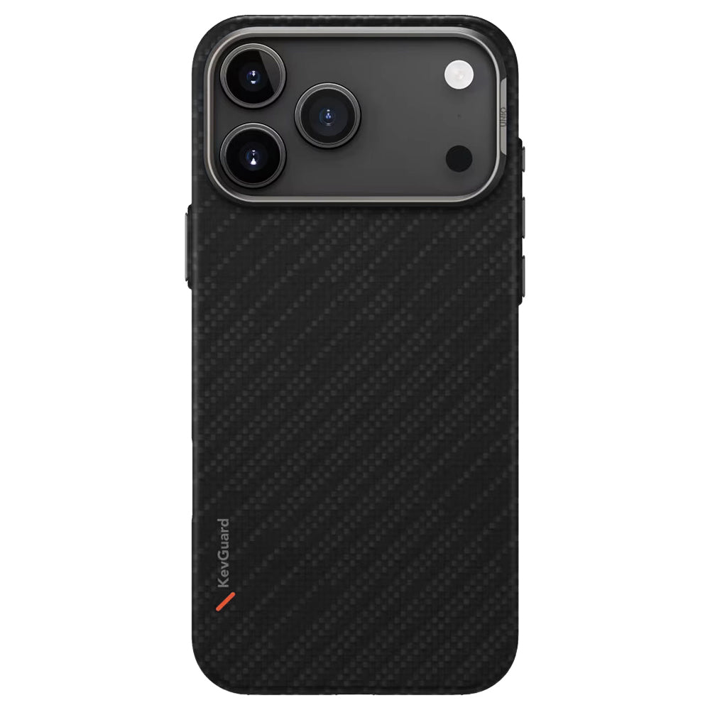Pouzdro MagSafe pro Apple iPhone 17 Pro Max, UNIQ, Keva MagClick, Tmavě šedé