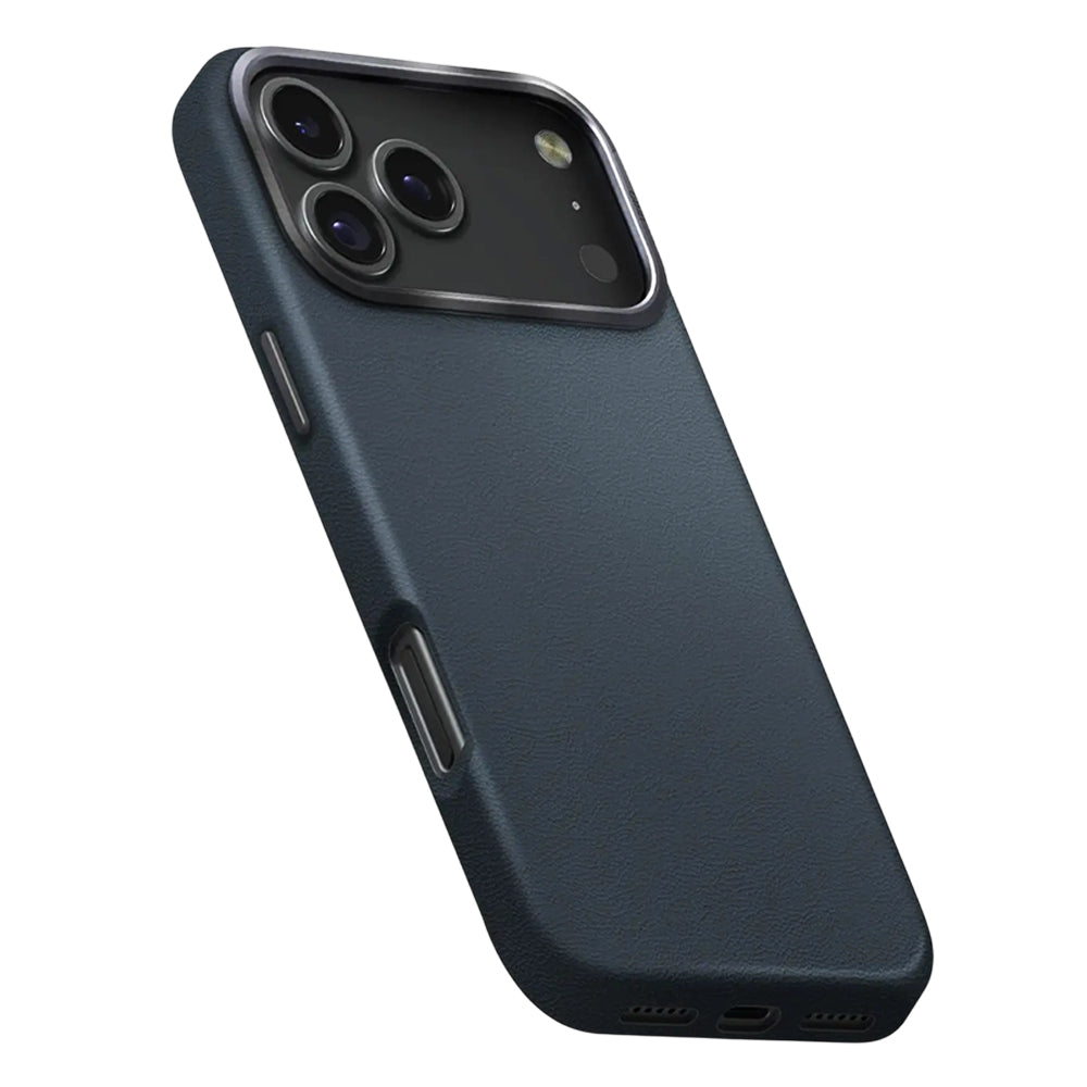 Pouzdro pro Apple iPhone 17 Pro Max, UNIQ, Lyden Leatherette, Modrá