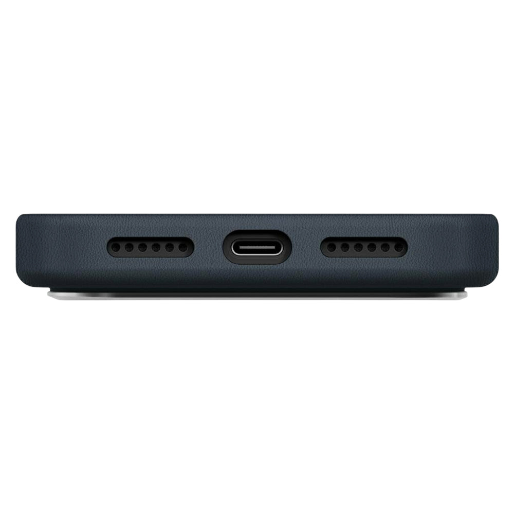 Pouzdro pro Apple iPhone 17 Pro Max, UNIQ, Lyden Leatherette, Modrá