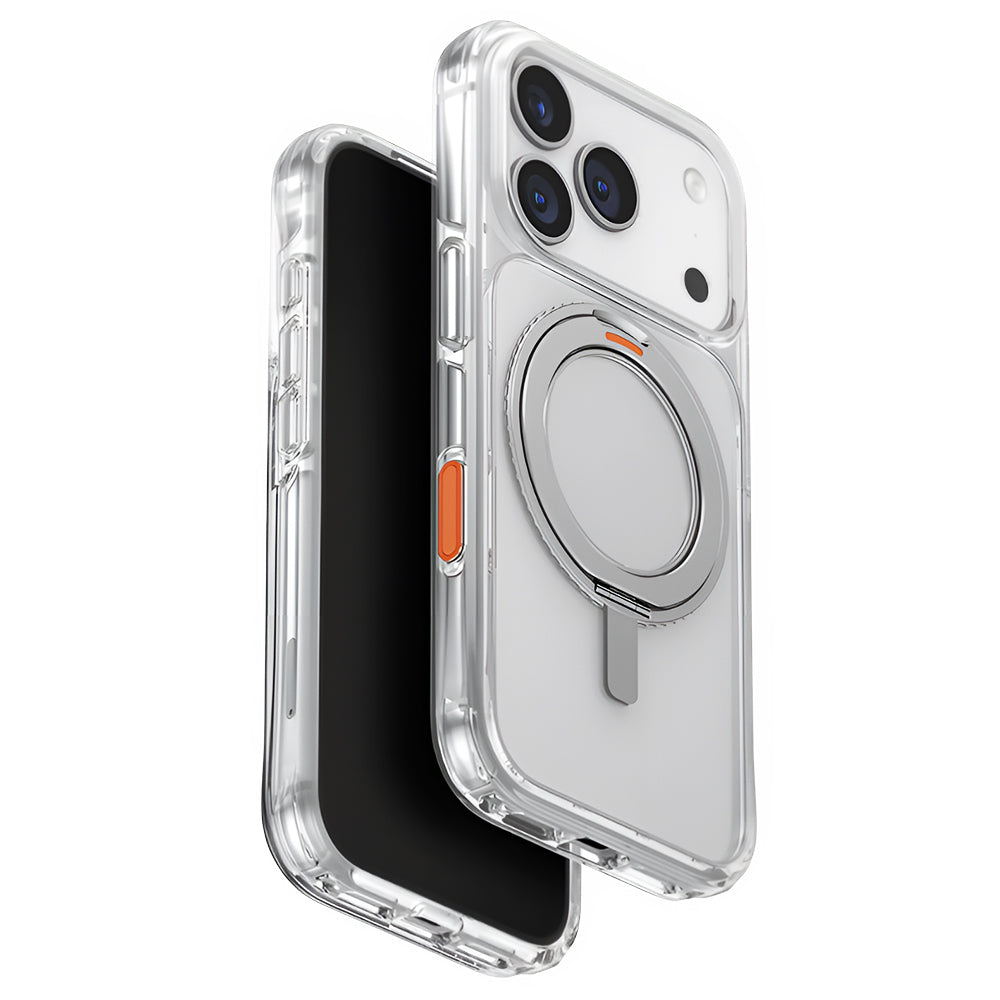 Pouzdro pro Apple iPhone 17 Pro Max, UNIQ, Swivix, Stříbrné