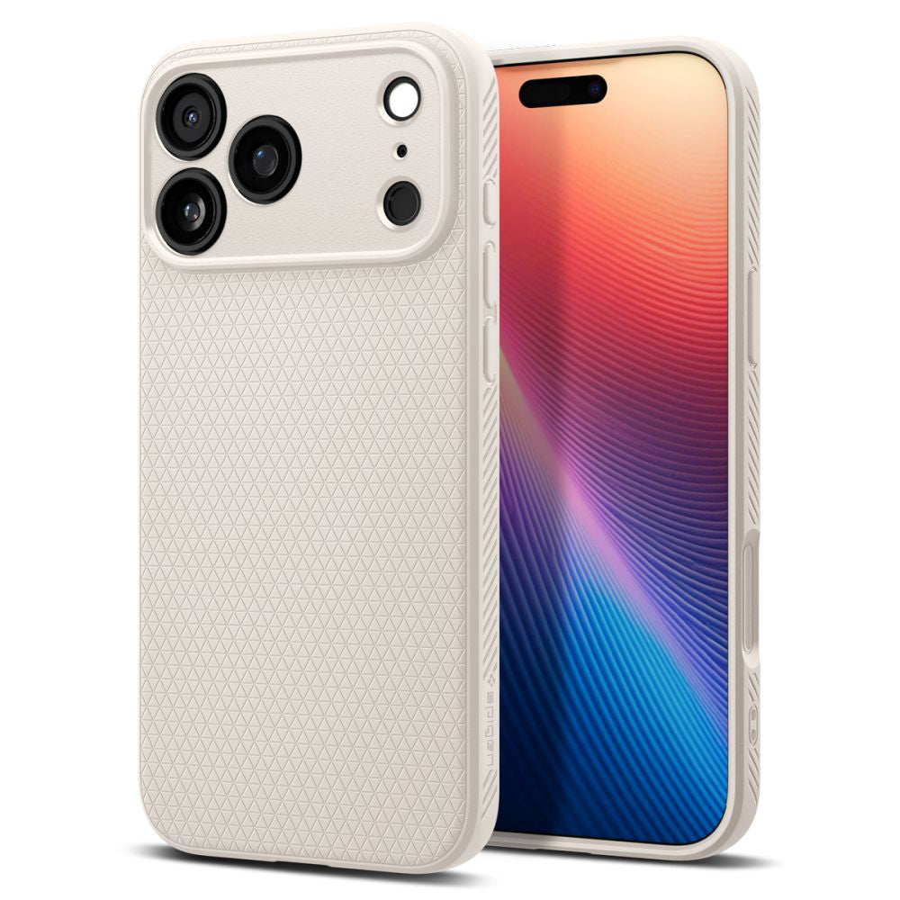 Case for Apple iPhone 17 Pro, Spigen, Liquid Air, Beige
