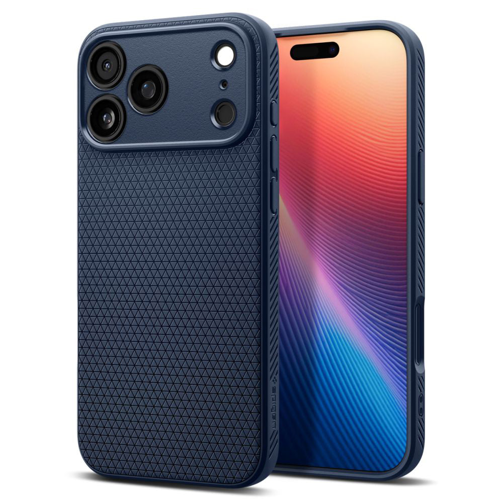 Pouzdro pro Apple iPhone 17 Pro, Spigen, Liquid Air, Námořnická modř