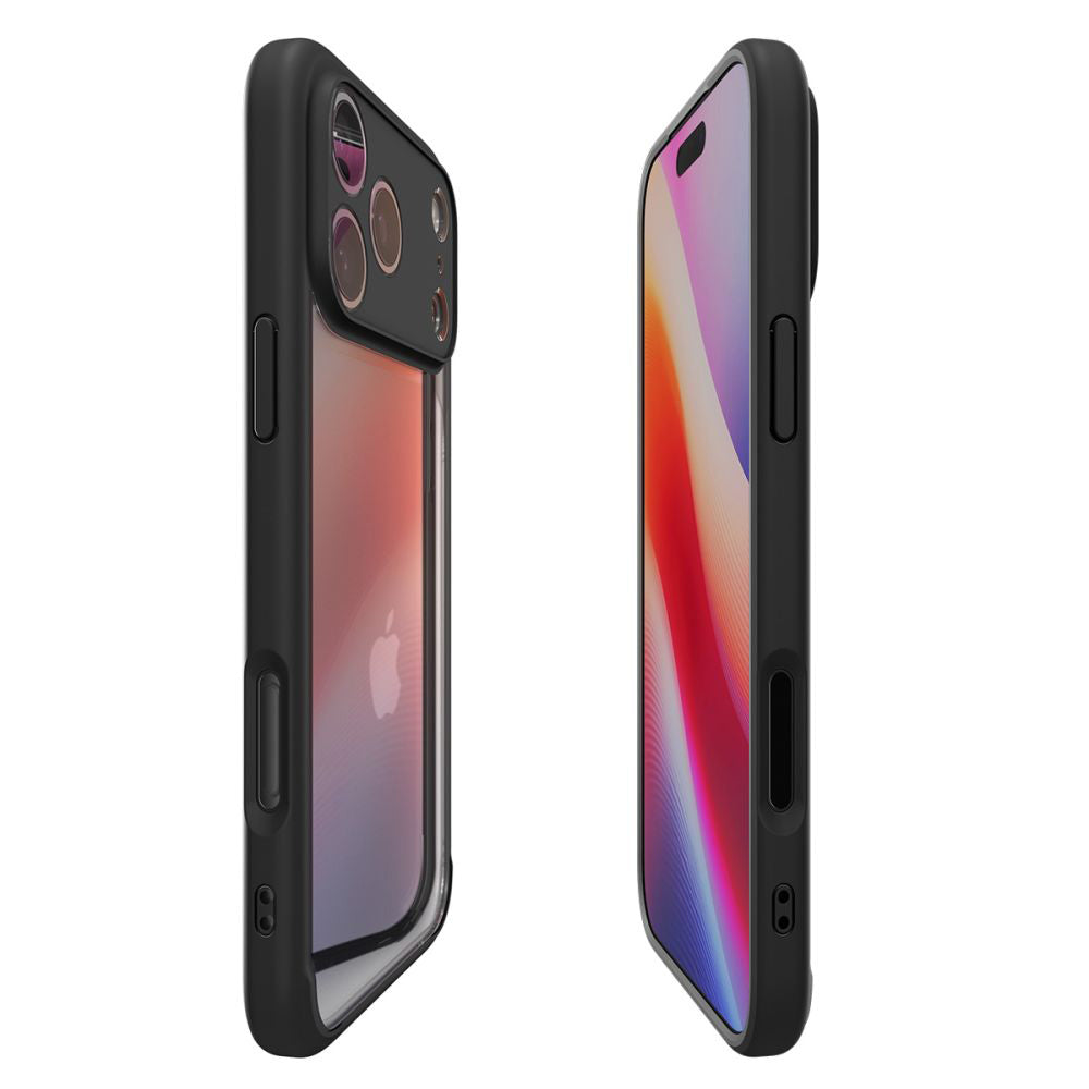 Pouzdro pro Apple iPhone 17 Pro, Spigen, Ultra Hybrid, Matně černé ACS10343