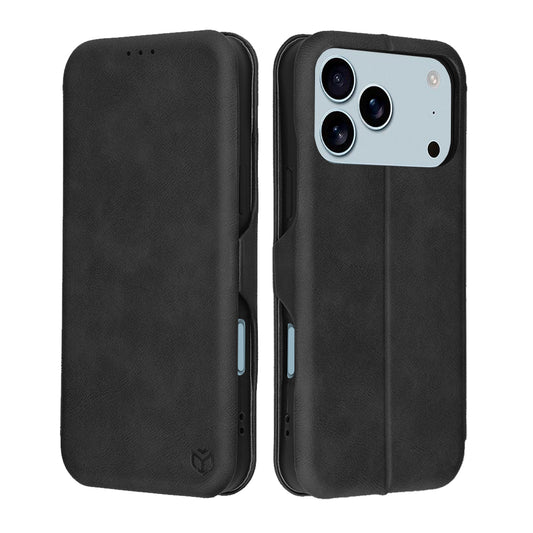 Pouzdro pro Apple iPhone 17 Pro, Techsuit, Safe Wallet Plus, Černá