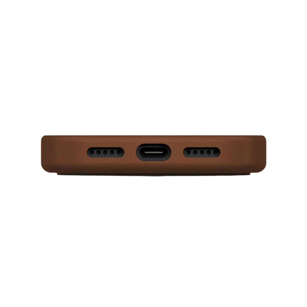 Pouzdro pro Apple iPhone 17 Pro, UNIQ, Lyden Leatherette, Hnědá