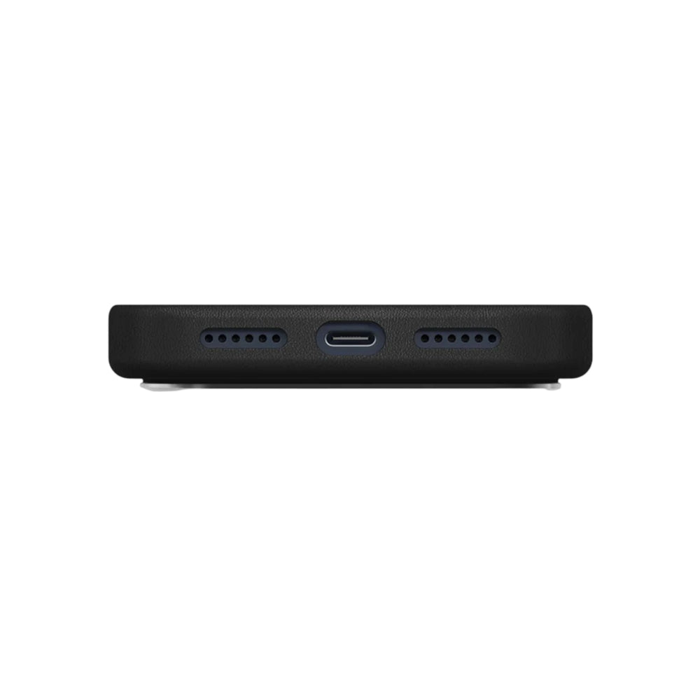 Pouzdro pro Apple iPhone 17 Pro, UNIQ, Lyden Leatherette, Černá